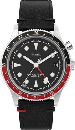 Timex Waterbury Quartz Black Dial Mens Watch TW2W22800