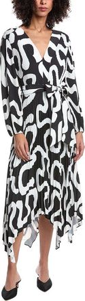 Milly Milly Liora Ink Swirl Midi Dress