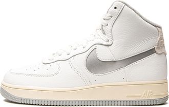 Nike Nike Mens Running Shoes, Women US 16, White/Silver/Beige, 9.5 UK