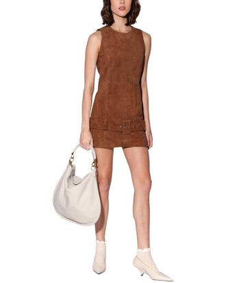 Walter Baker Vanna Suede Dress