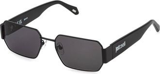 Just Cavalli SJC199 0530 Womens Sunglasses Black Size 58