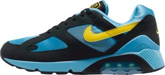 Nike Air Max 180 Baltic Blue Black, HQ4043 400 (UK Footwear Size System, Adult, Men, Numeric, Medium, 8.5)