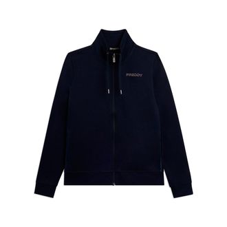 Freddy Felpa Comfort Fit Collo Alto con Zip e Logo FREDDY