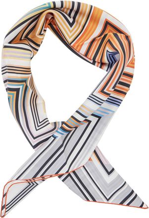 Missoni Womens Silk Scarf Multicolour Scarfs
