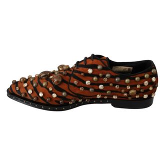 Dolce & Gabbana Dress Brogue Schoenen - Heren - Veterschoenen - Veelkleurig - 40 EU - Leer - Schoenen
