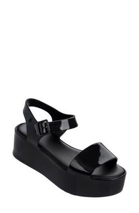 Melissa Mar Platform Sandal in Black at Nordstrom Rack, Size 10