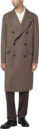 Tagliatore C-Sherry Coat - Heren - Mantel - Beige - S - Wol - Jassen