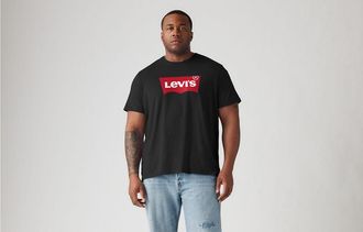 Levi's Graphic T Shirt (Big & Tall) - Mens - 1XL - Black
