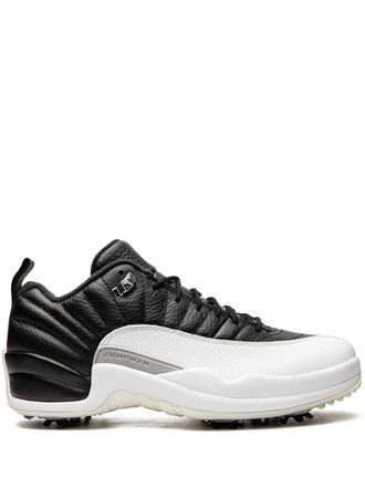 Nike Jordan Air Jordan 12 Low Playoffs golf shoes - Black