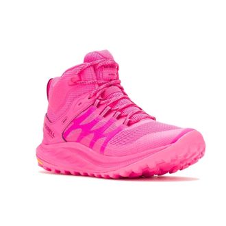 Merrell Merrell Antora 3 Mid J500434 Womens M Pink Waterproof Hiking Shoes HAM670