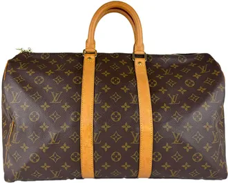 Louis Vuitton Brown Monogram Monogram Boston Bag (Pre-Owned)