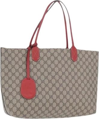 Gucci Pre-owned Tote Bags, female, Multicolor, Size: ONE SIZE Pre-owned Vintage Tote Bag
