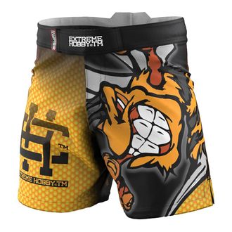 OEM Pantalones Cortos Deportivos Para Hombre Angry Wasp, Talla L, Color Negro