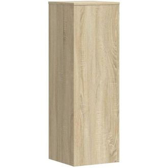 vidaXL Vidaxl - Soportes De Plantas Madera Ingenier&iacute;a Roble Sonoma 33x33x100 Cm