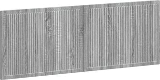 vidaXL Cabecero Montada En La Pared Ede Sonoma Gris Vidaxl