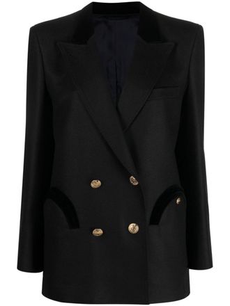 Blazé Milano Blazer sartoriale doppiopetto - Nero
