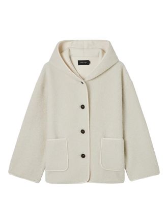 Tout &agrave; Coup hooded pocket jacket - Neutrals