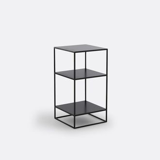 La Redoute Interieurs Vierkant stalen rek voor achter de bank, Miva