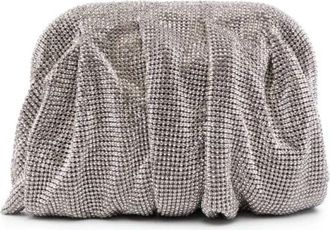 Benedetta Bruzziches Venus La Petite - Dames - Clutches - Grijs - ONE Size - Satijn - Tassen
