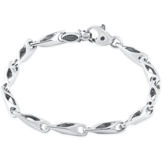Pompeii3 Mens Link 14k Gold (27gram) or Platinum (43gram) 5mm Bracelet 8.5
