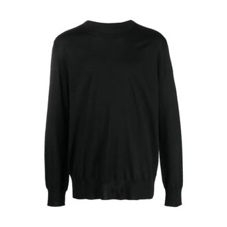 Jil Sander Heren, Truien, Zwart, Maat: L Wol