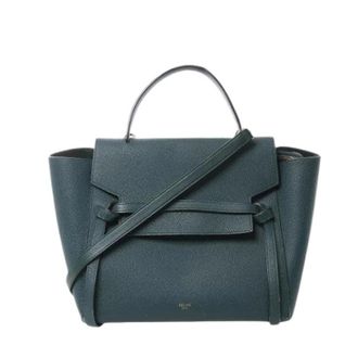 Celine Pre-owned Handbags, female, Green, Size: ONE SIZE Pre-owned Belt Bag Mini