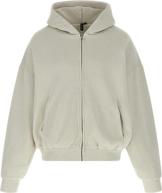 Entire studios Sweatshirts - Heren - Vesten met rits - Wit - XL - Hoodies & sweatvesten