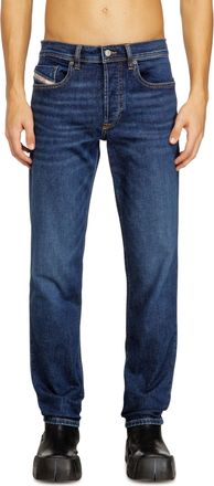 Diesel Regular Jeans Regular Waist 2023 D-Finitive, Medium blue, Button fly