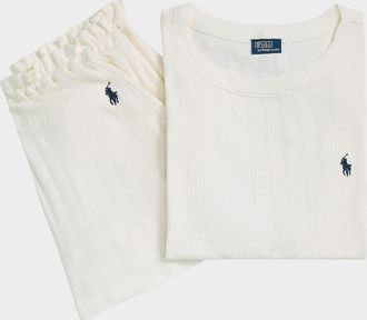 Polo Ralph Lauren Pointelle Cotton Tank & Short Sleep Set