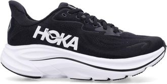 Hoka One One BlackWhite Logo Sneakers