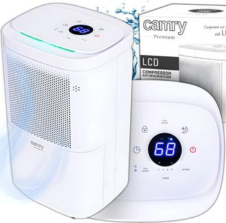 Adler Europe Camry Cr 7851 Deshumidificador Blanco 10l Por D&iacute;a