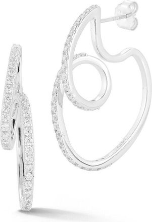 Glaze Jewelry Silver Cz Earrings