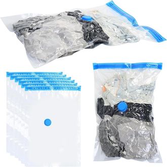 OEM Bolsas De Vac&iacute;o - 60 X 40 Cm - Para Almacenamiento De Ropa Y Edredones - 12 Unidades