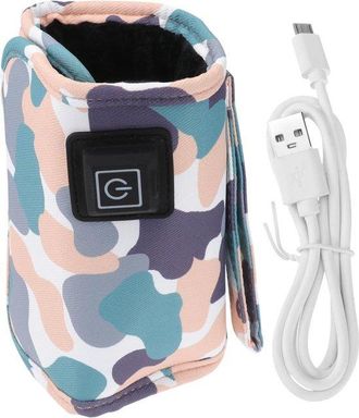 OEM Calientabiberones Port&aacute;til Usb Ajustable Con Funda Anticongelante Y Aislante T&eacute;rmico Para Biberones, Apto Para Uso Diario