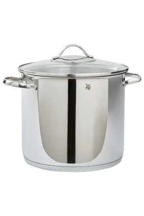 WMF Gem&uuml;setopf, Edelstahlfarben, Metall, 8.8 l, kratzfest, rostfrei, Kochgeschirr, T&ouml;pfe, Kocht&ouml;pfe