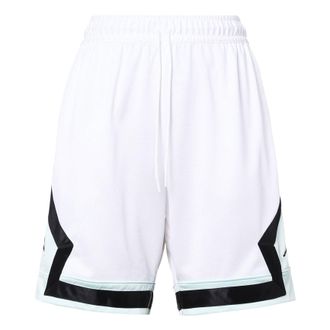 Nike Jordan Air Jordan Jumpman Diamond Basketball Sports Shorts White CV6023-101