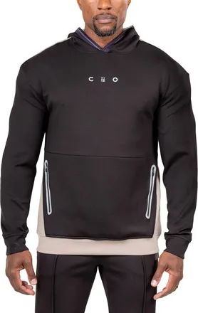 Maceoo Marthyr Pullover Hoodie in Black at Nordstrom, Size Xx-Large