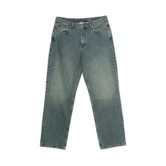 Daily Paper Clothing Straight Jeans, male, Blue, Size: XS Straight Jeans