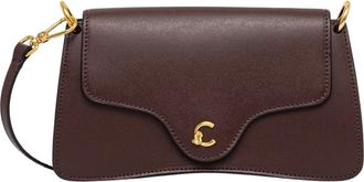 Coccinelle C-Me Crossbody Tas - Dames - Schoudertassen - Bruin - ONE Size - Leer - Tassen