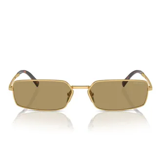 Prada Sunglasses Pra60 S 5 Ak70 G Gold/Olive Green Women