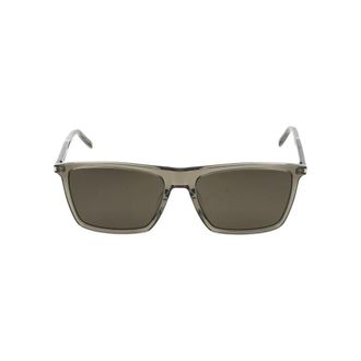 Saint Laurent Sunglasses, male, Brown, 56 MM, Brown Grey Sunglasses SL 668