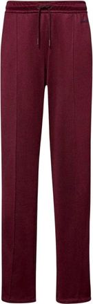 Calvin Klein Jeans HGH SHN Frnch Trry T - Dames - Sweatpants - Rood - M - Katoen - Broeken