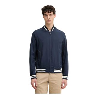 Paul & Shark Jassen, Heren, Blauw, L, Polyester, Typhoon Platinum Bomber