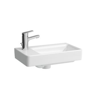 Laufen Laufen - Pro S Lavabo Con Enjuague Manual, Lavabo A La Derecha, Sin