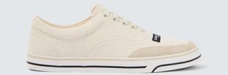 Dolce & Gabbana Suede-trimmed sneakers