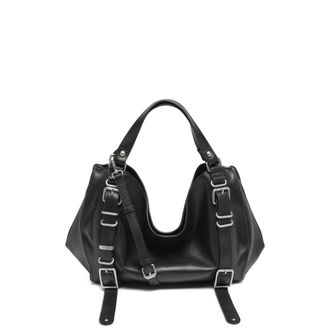Diesel D-One-Medium Top-handle Bag In Treated-leather