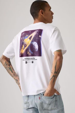 Levi's Graphic Vintage Fit Tee - Men - 2XL - White / Outter Space White Plus