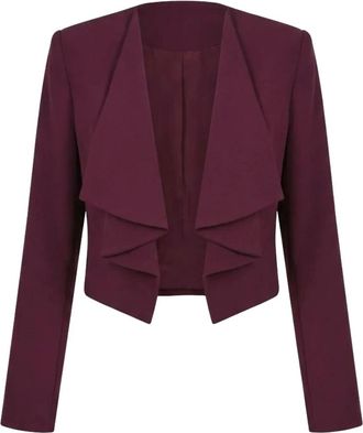 Rinascimento Sakoi Jas - Dames - Blazers - Paars - S - Polyester - Jassen