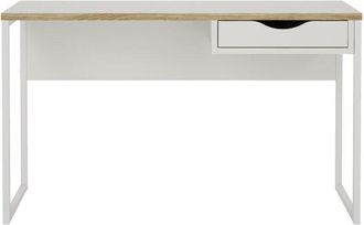 Calicosy Scrivania 1 cassetto con base in metallo L130 cm - function