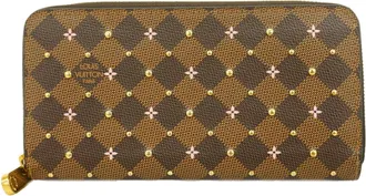 Louis Vuitton Ebene Rose Ballerine Long Wallet (Bi-Fold) (Pre-Owned)